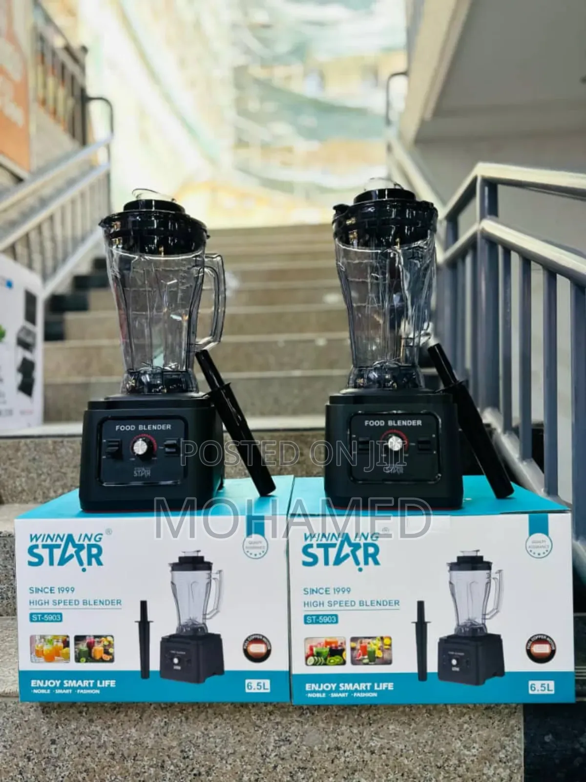  Winning Star High Speed Blender – 6.5l (Unbreakable Jug)