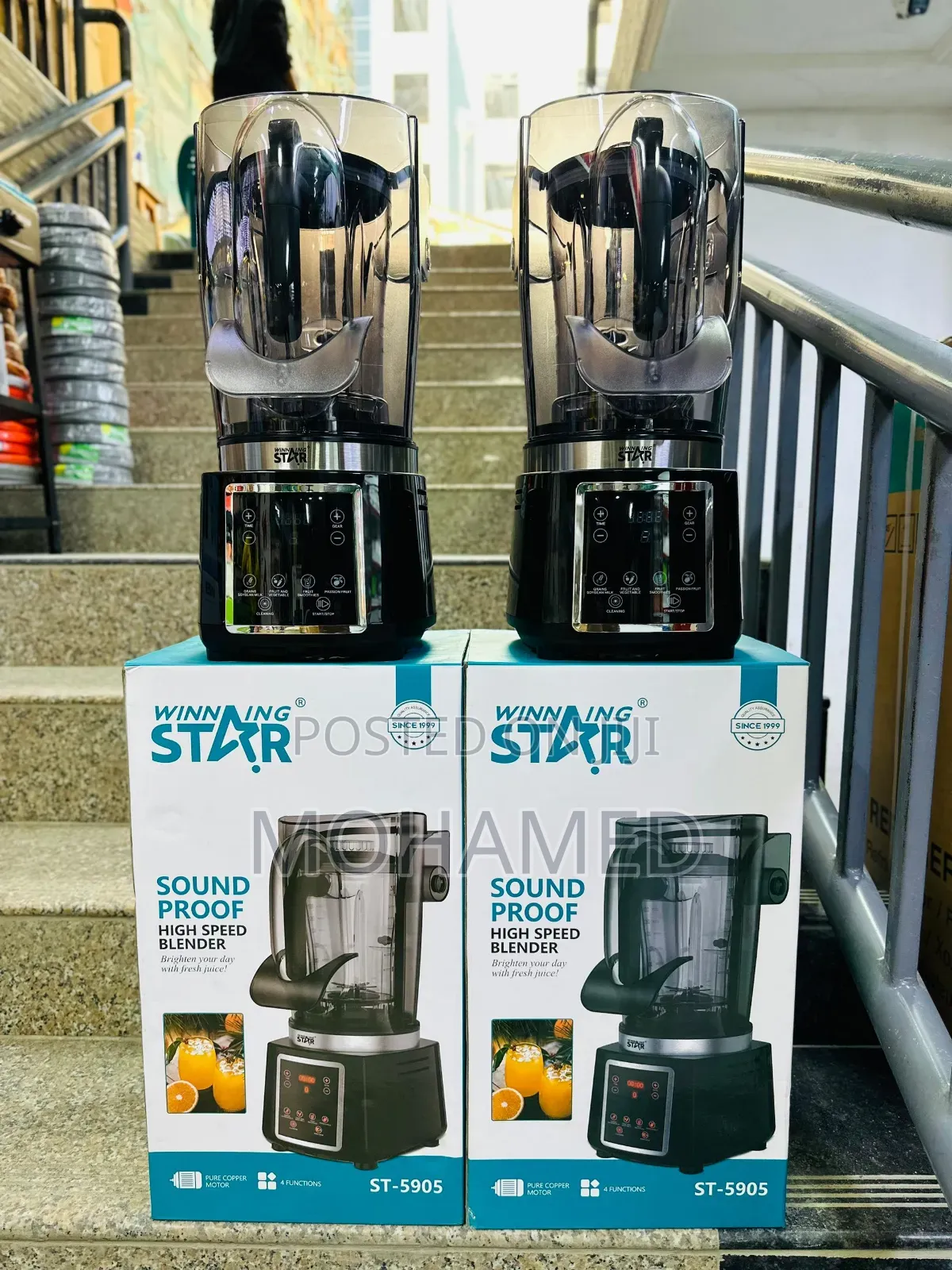  Winning Star Sound Proof High Speed Blender – 2l (800w)