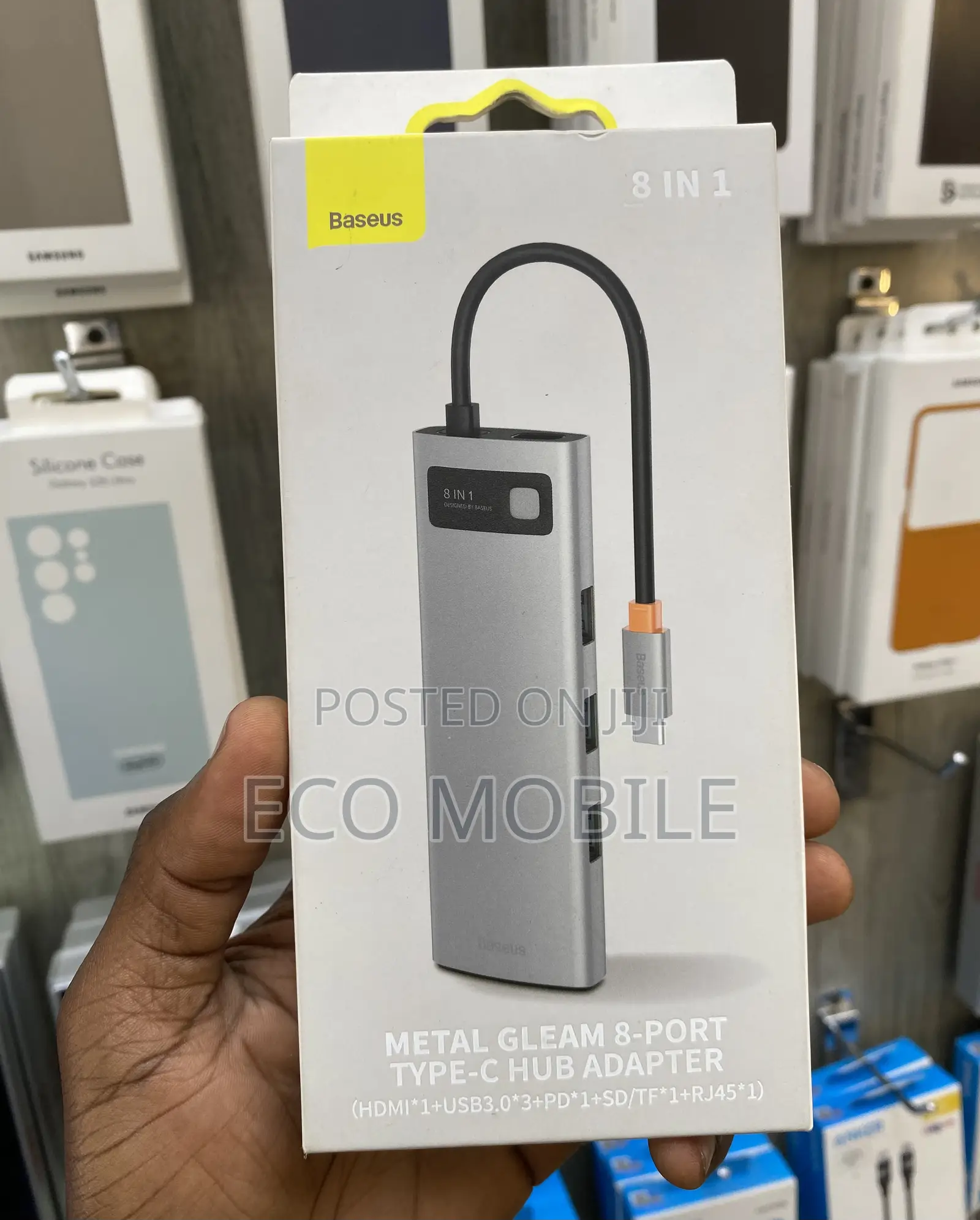 Mental Gleam 8- Port Type C Hub Adapter