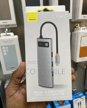 Mental Gleam 8- Port Type C Hub Adapter