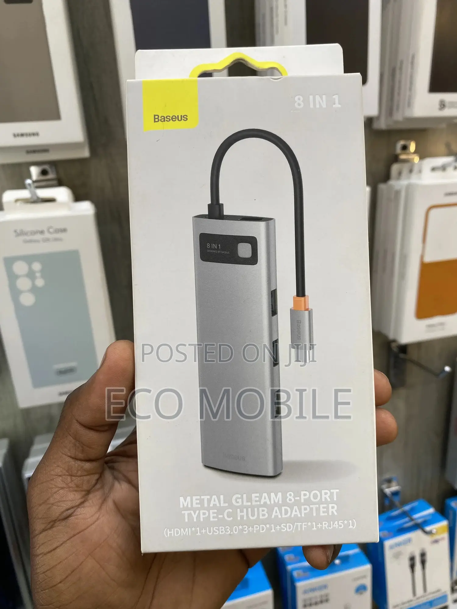 Mental Gleam 8- Port Type C Hub Adapter