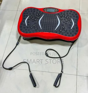 Whole Body Vibration Plate With Resistance Bands