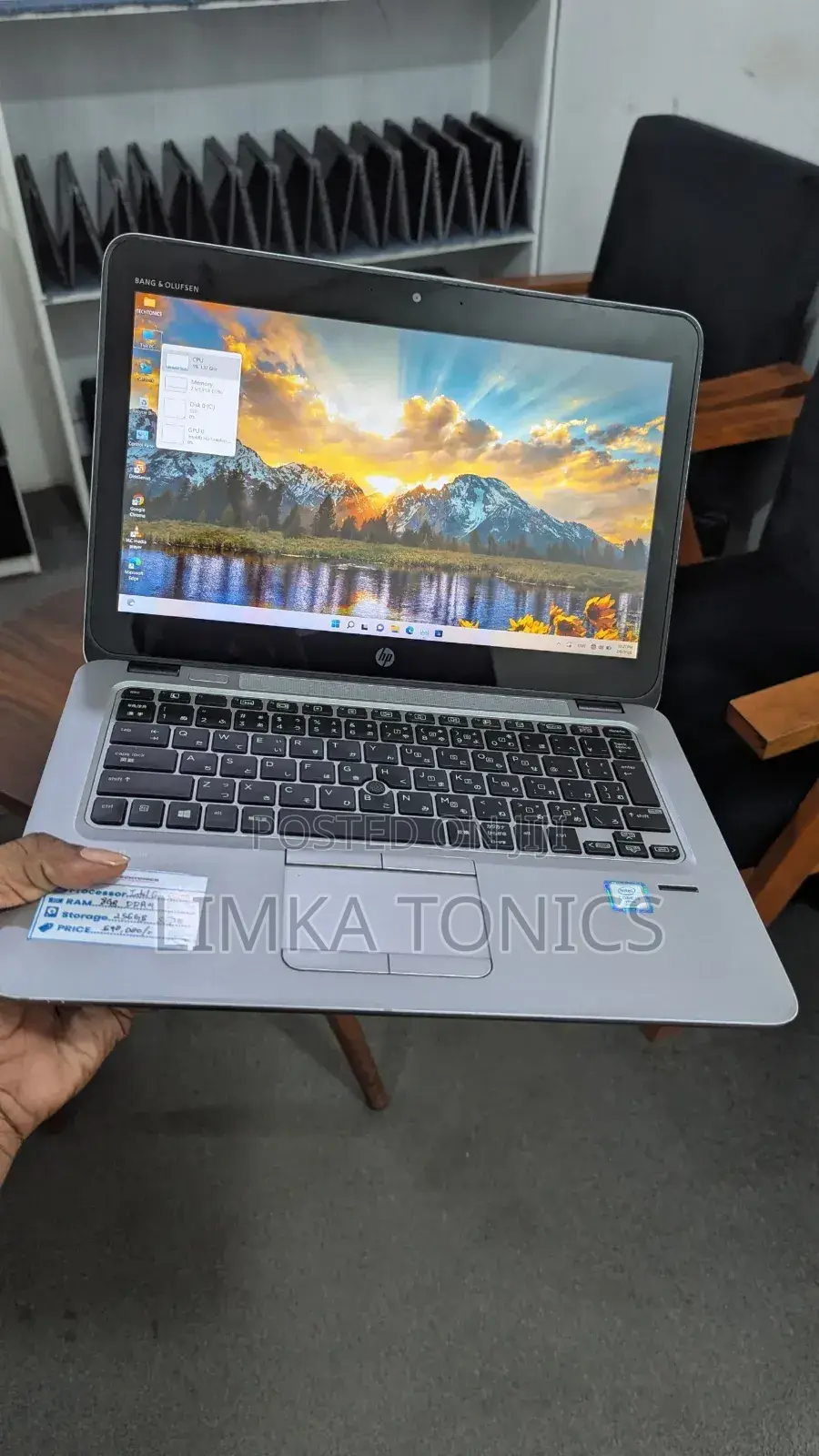 New Laptop HP EliteBook 820 G3 8GB Intel Core I5 SSD 256GB