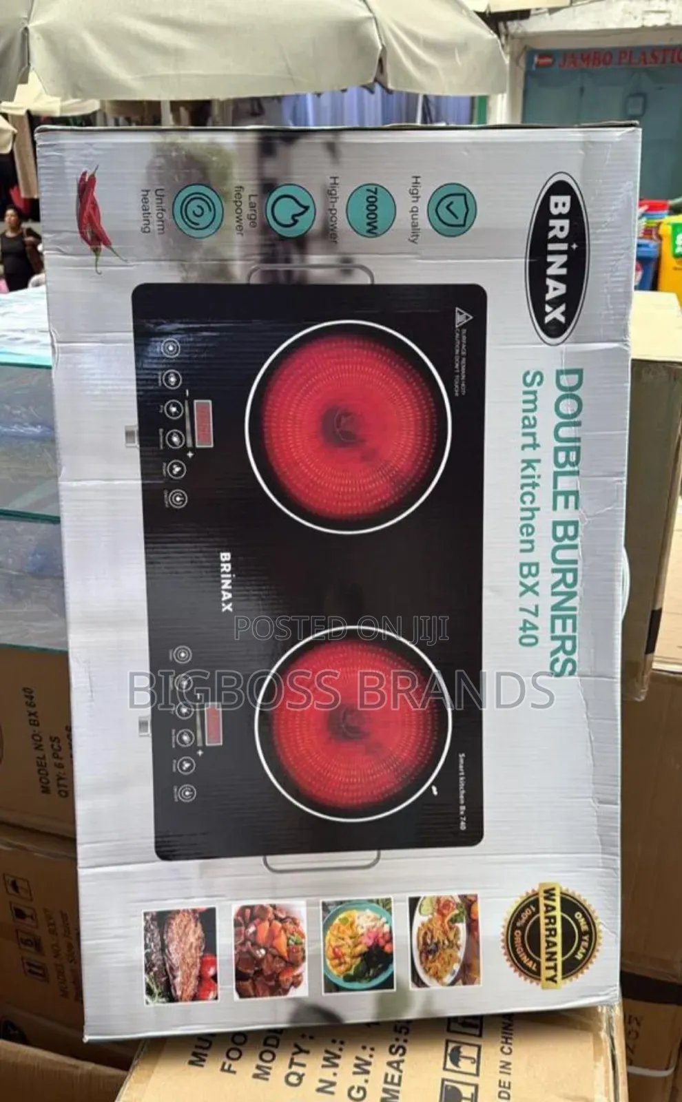 Brinax Infrared Cooker Plates 2