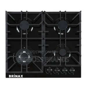 Brinax Deluxe Cooker
Big Bx 2005
4 Gas Burners
Top Glass
Auto Ignition