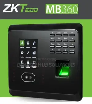 Mb360 Zkteco Time Attendance Without Battery