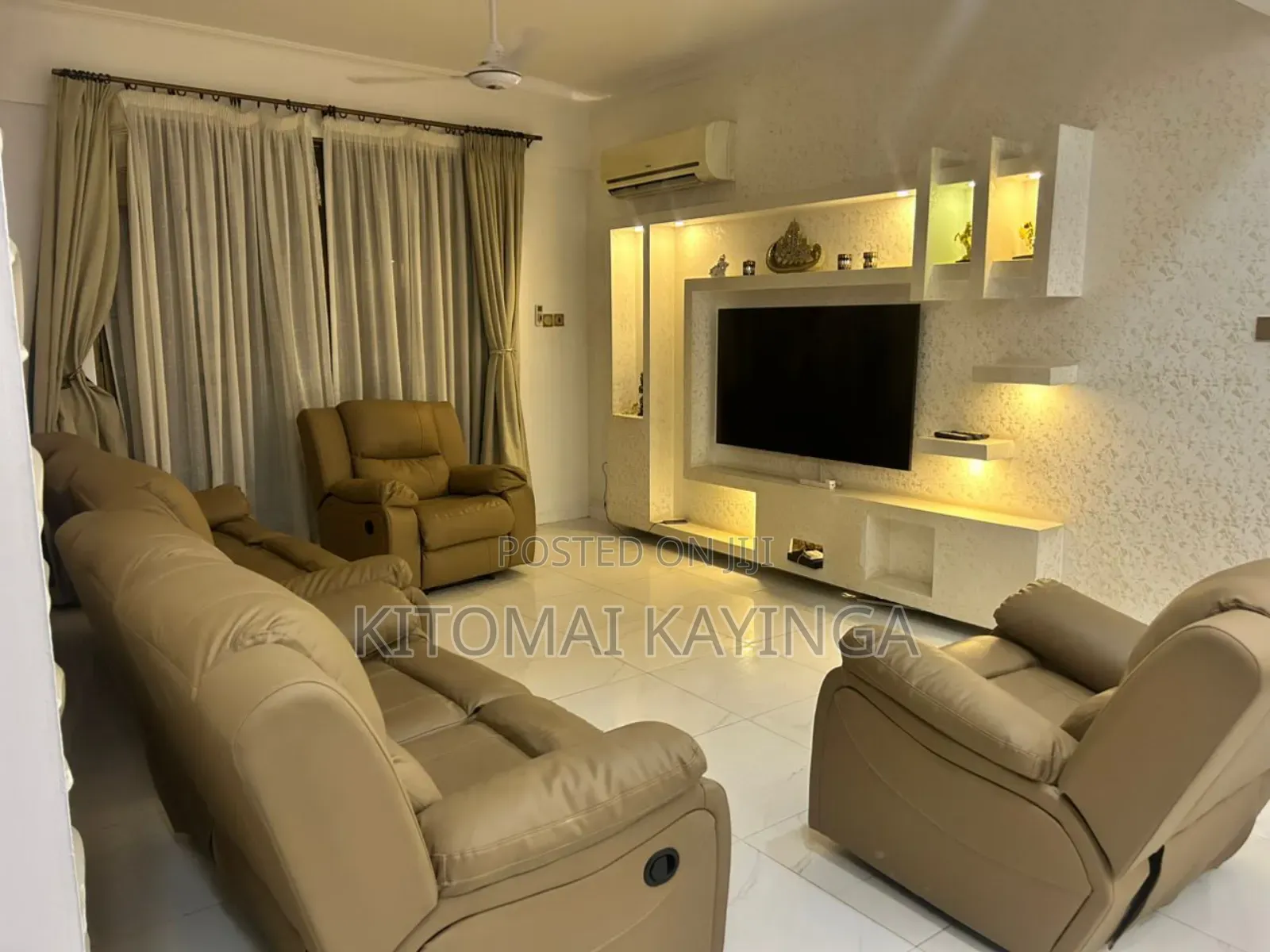 Furnished 3bdrm Apartment in Upanga West for rent