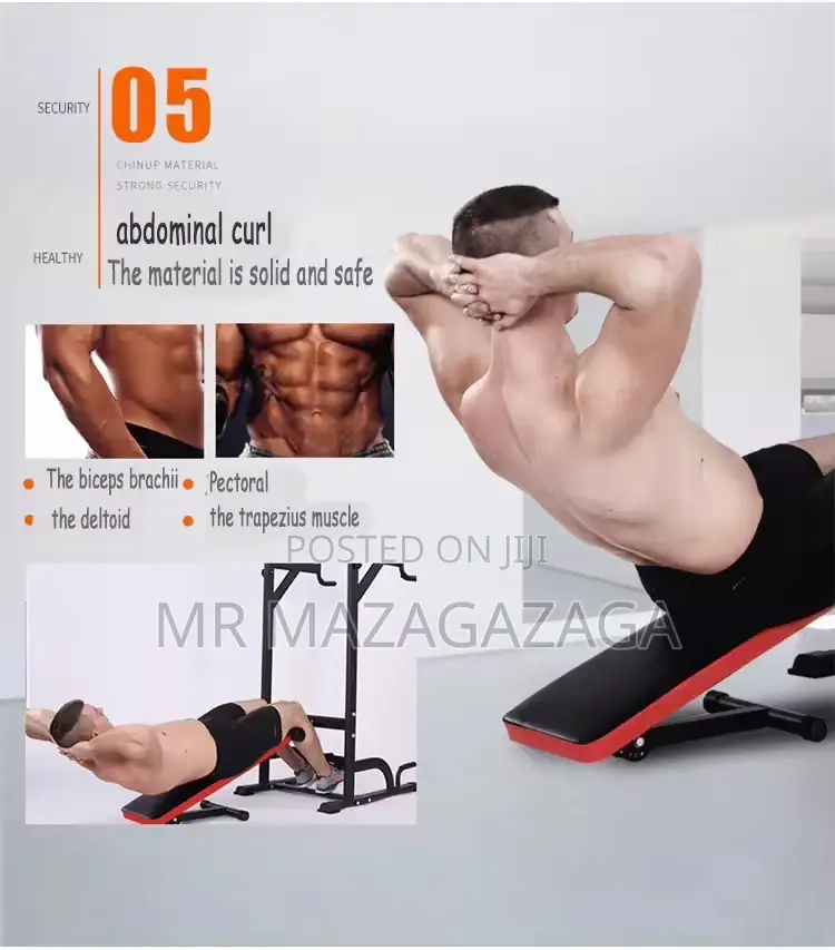 Strength Push-Ups Pull-Ups With Benches