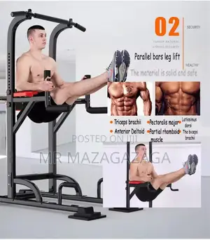 Strength Push-Ups Pull-Ups With Benches
