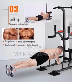 Strength Push-Ups Pull-Ups With Benches