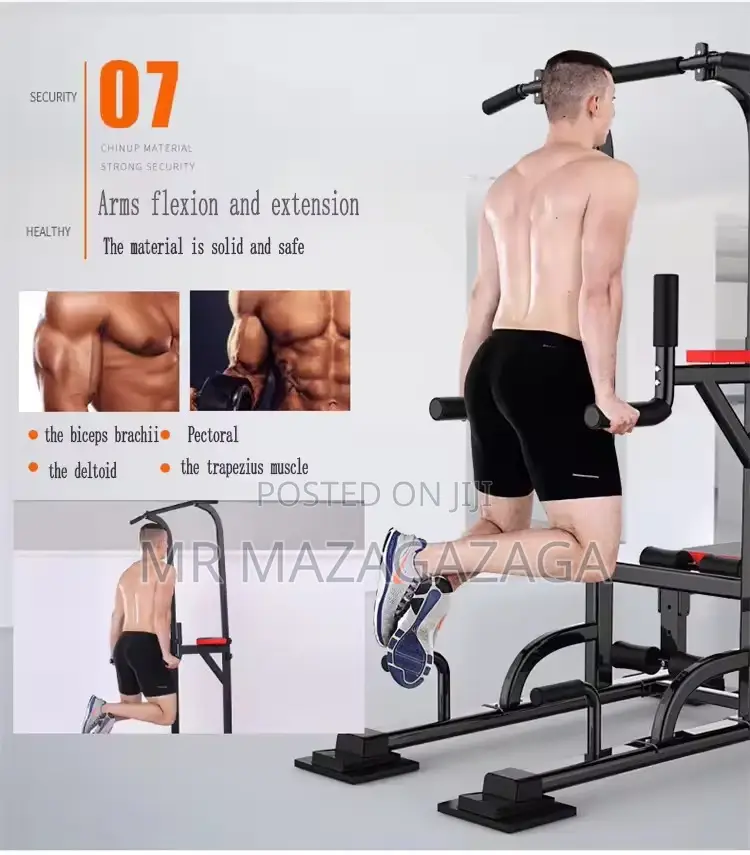 Strength Push-Ups Pull-Ups With Benches