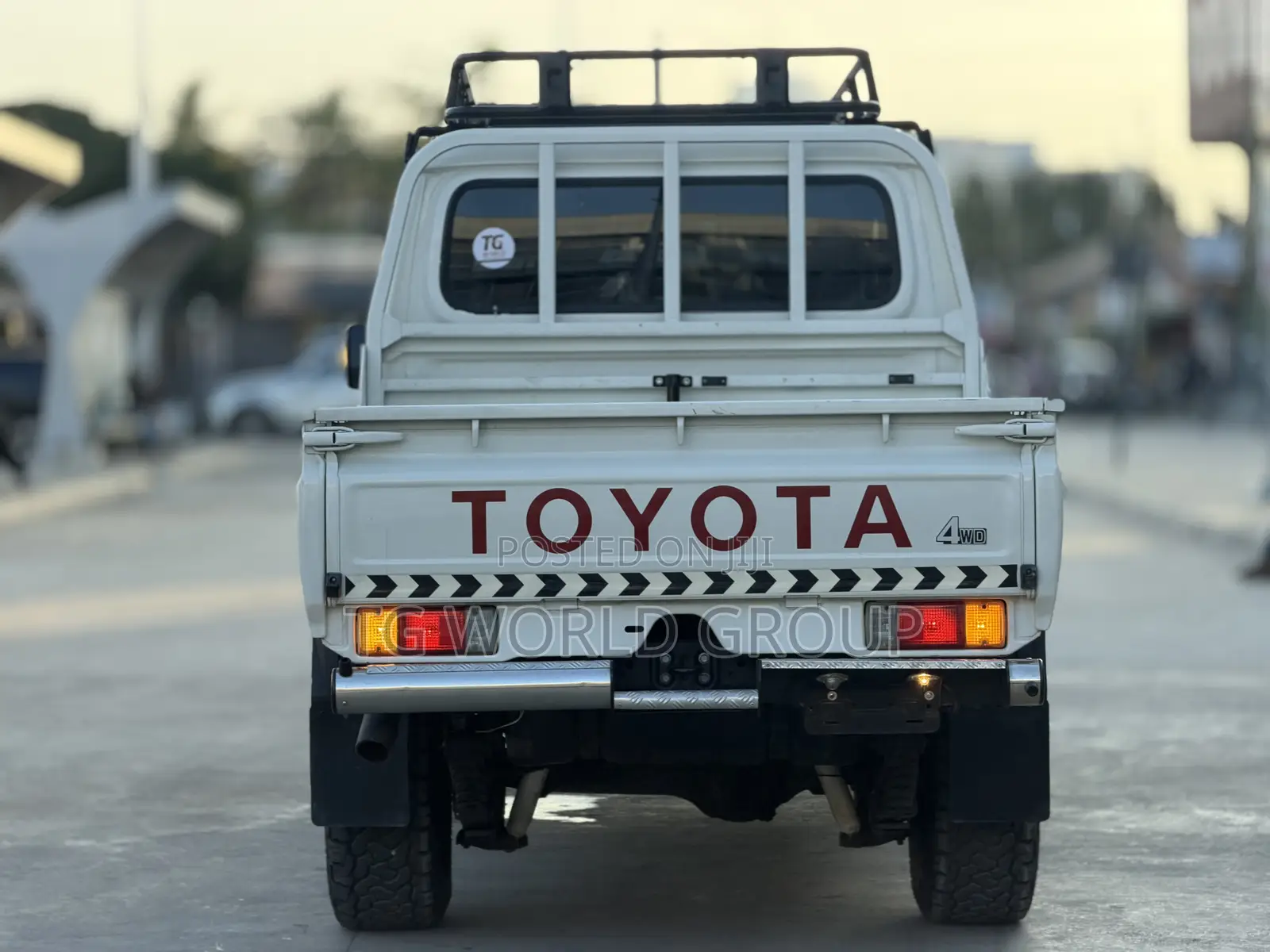 Toyota Land Cruiser 79 Series 2019 White