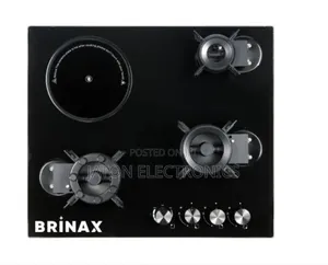 Brinax Deluxe Cooker
Big Bx 2004
3 Gas Burners N 1 Electric Plate