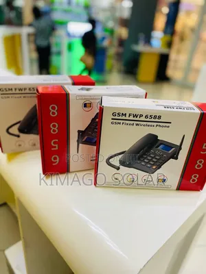 GSM Fixed Phone 6588 Instant Connection + Fm Radio 73,850