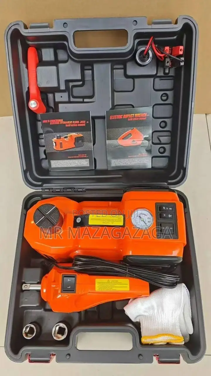5 In 1 Car Electric Jack Emergency Tool Kit