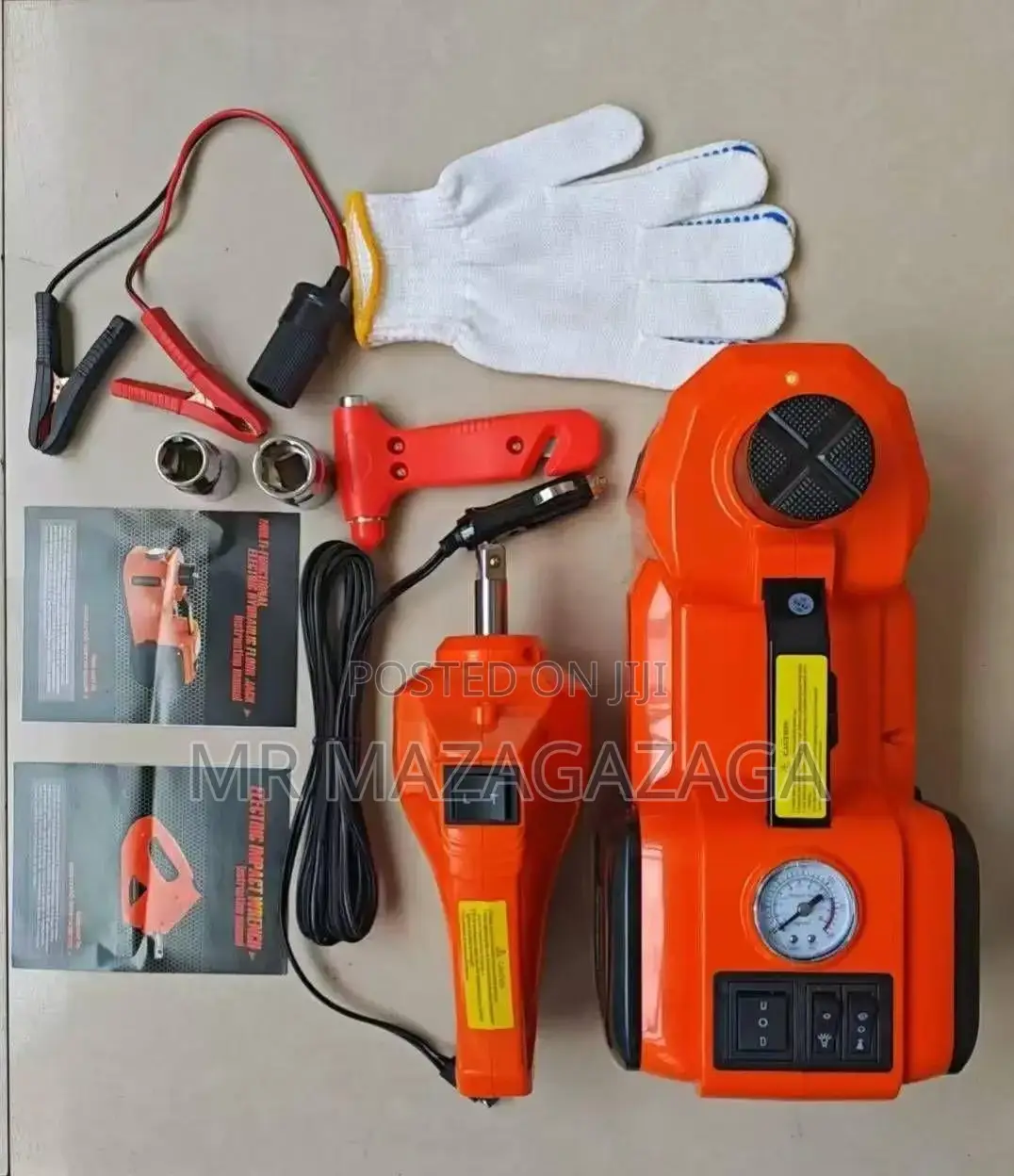 5 In 1 Car Electric Jack Emergency Tool Kit