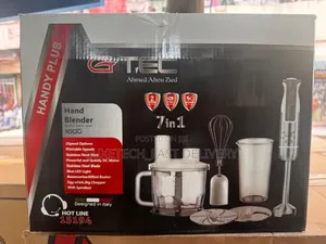 Gtec Handy Plus 7-in-1 Hand Blender With a Powerful and Quiet Dc Motor