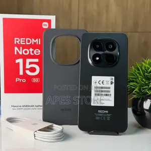 New Xiaomi Redmi Note 15 Pro 256 GB Black