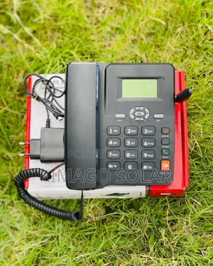 Model 6588 GSM Desk Phone Fm Radio Li-Ion Battery