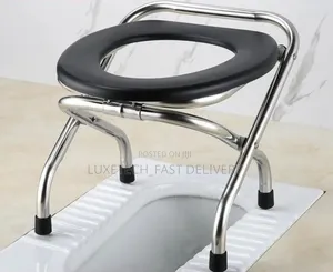 Foldable, Portable Toilet Support Chair