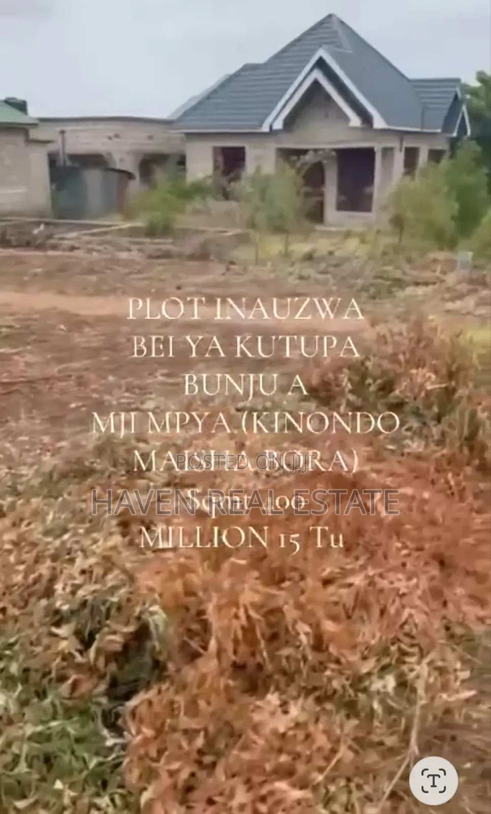 Plot for Sale at Bunju A