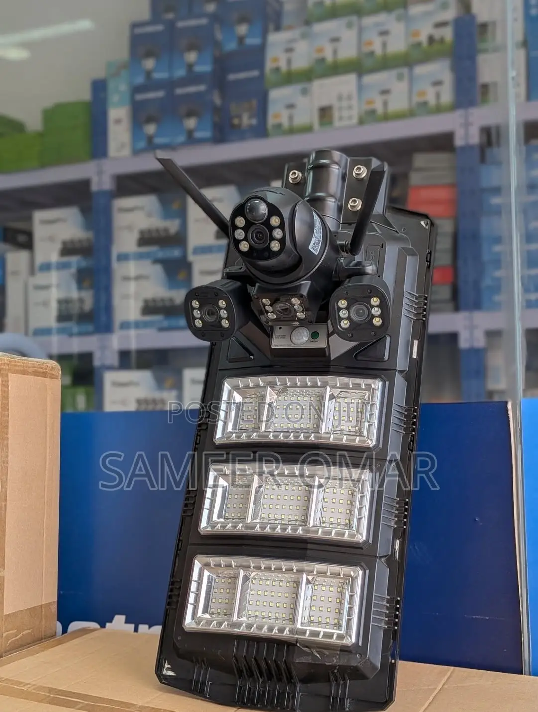 Solar Camera + Lighting