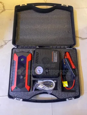 Multifunction 3 in 1 Car Jump Starter Air Compressor Emergency Kit