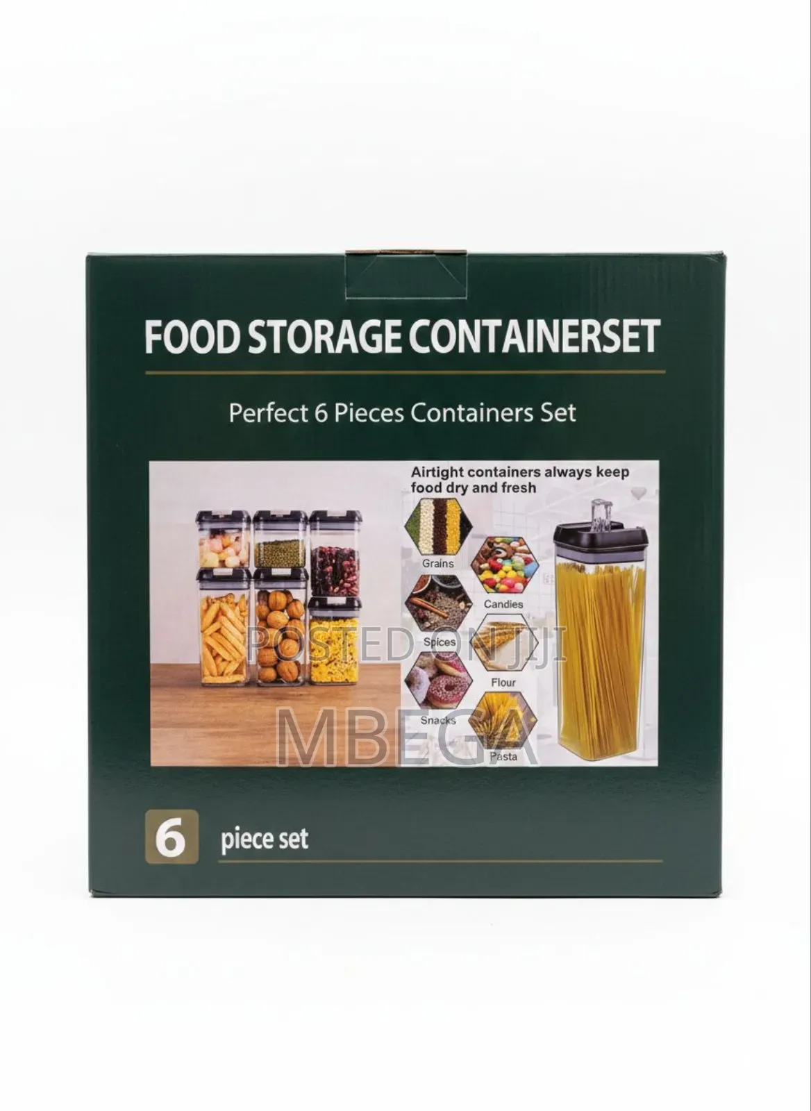 Air Tight Food Storage Container Set