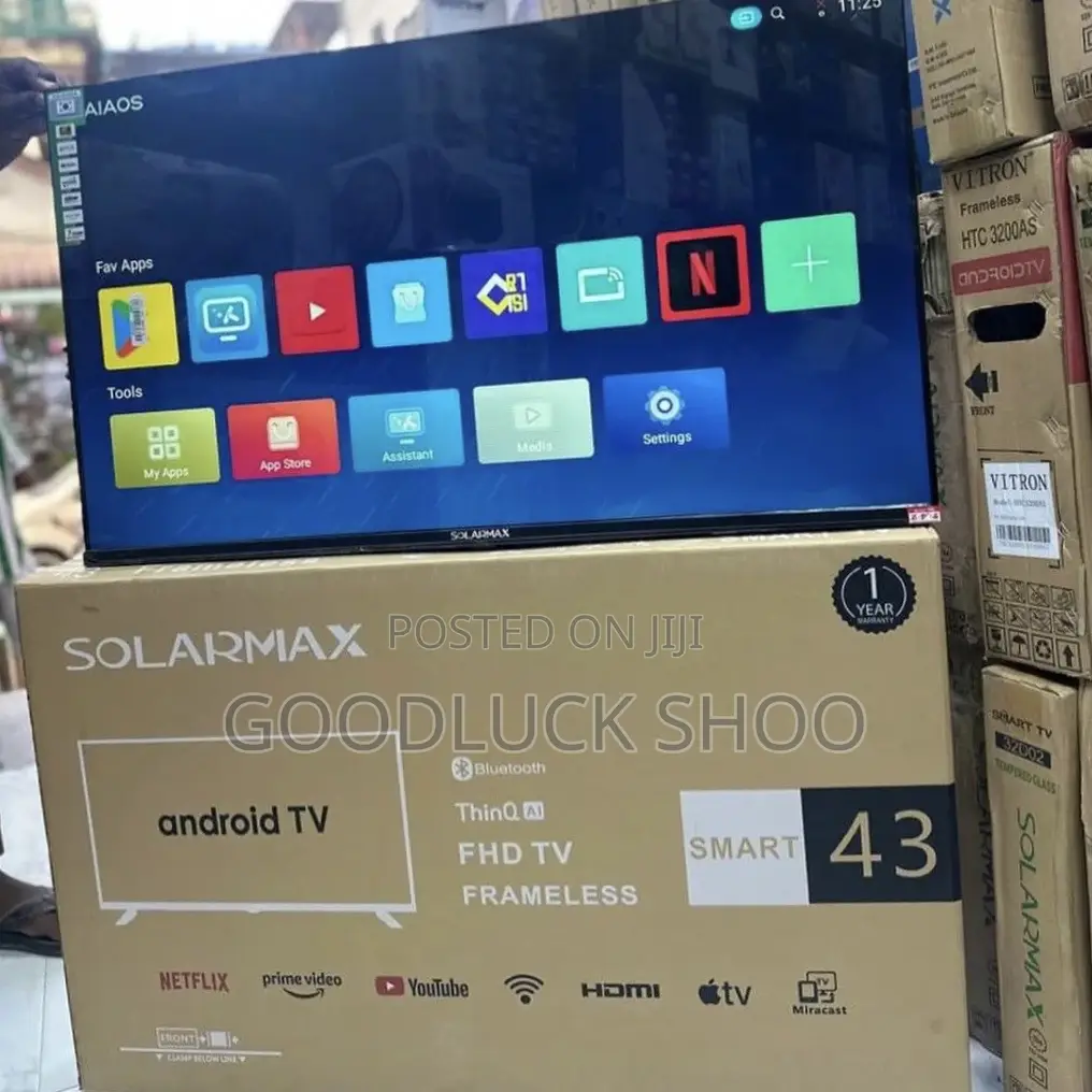 Solar Max Smart Double Tv Inch 43