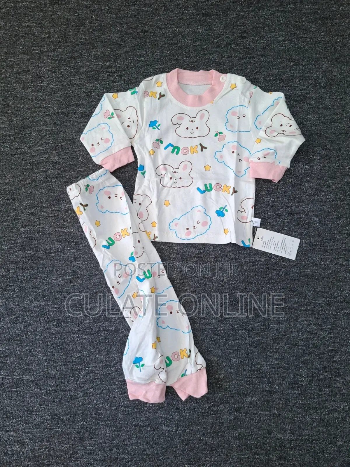 2pcs Kids Pajama Set - Kps1