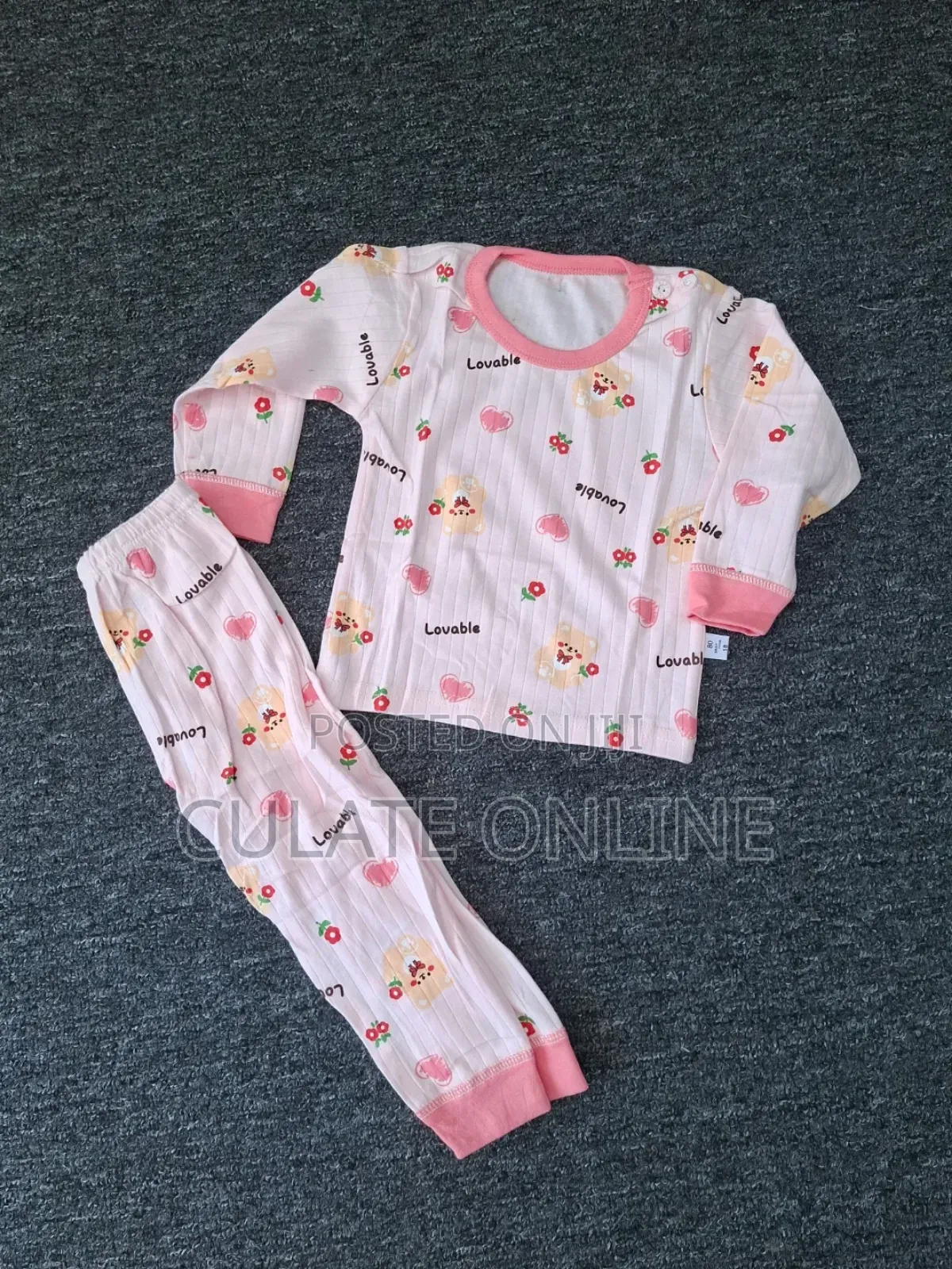 2pcs Kids Pajama Set - Kps1