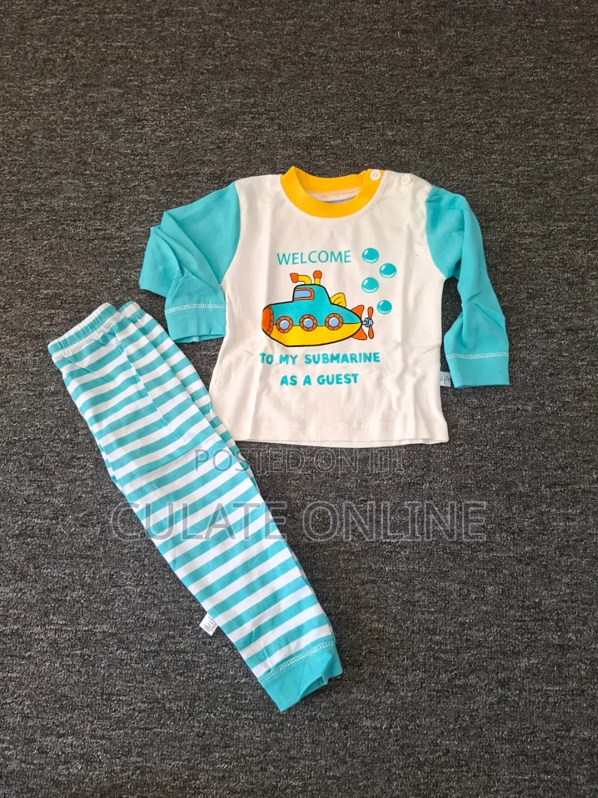 2pcs Kids Pajama Set - Kps1