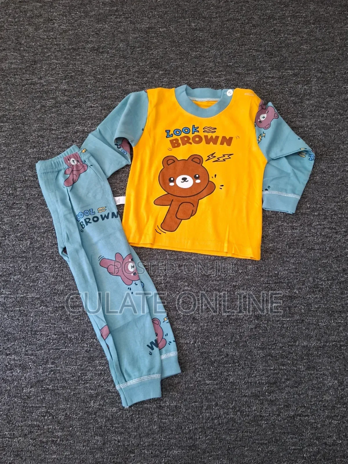 2pcs Kids Pajama Set - Kps1