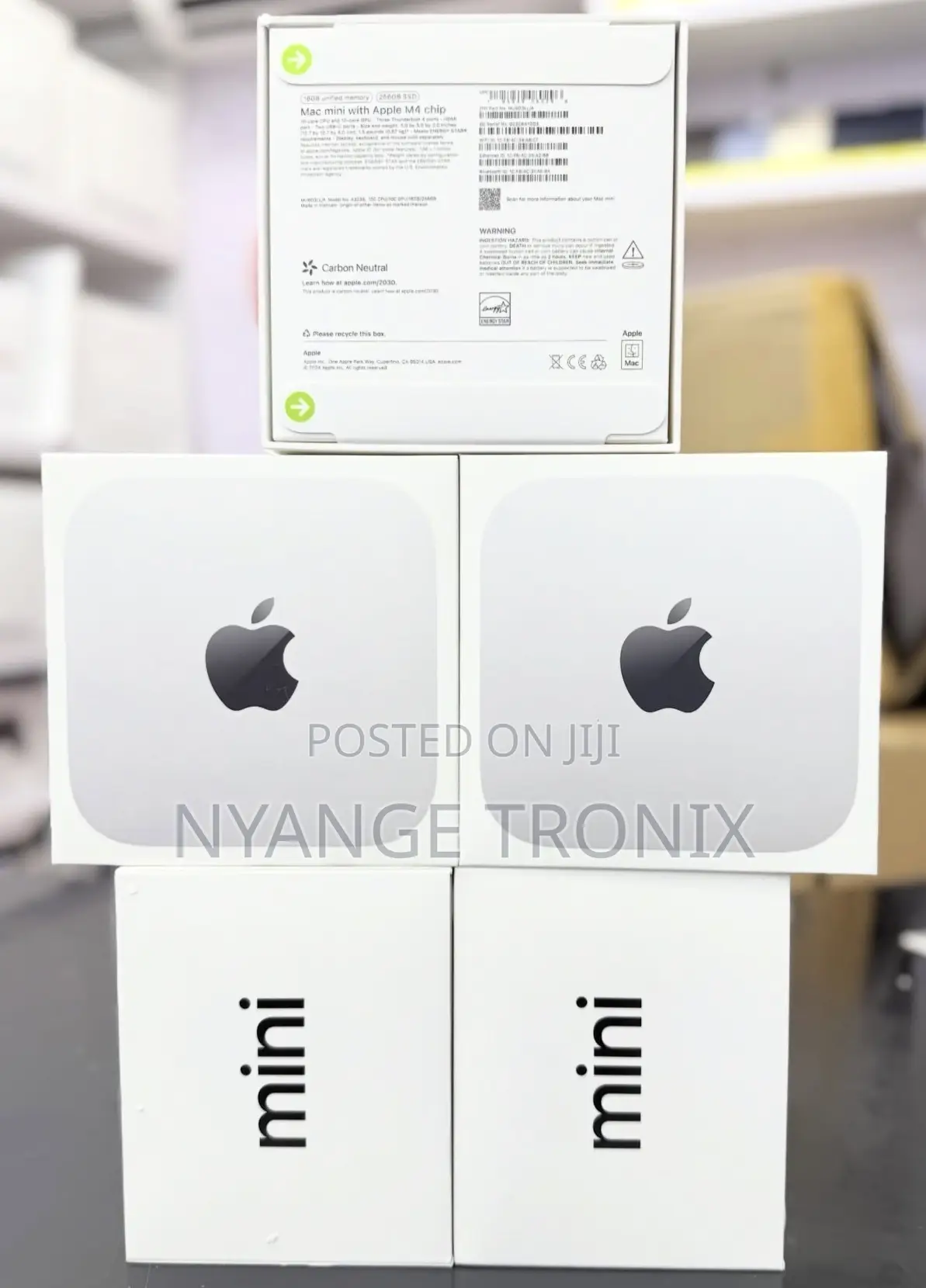 New Desktop Computer Apple Mac Mini M4 16GB Apple M4 SSD 256GB