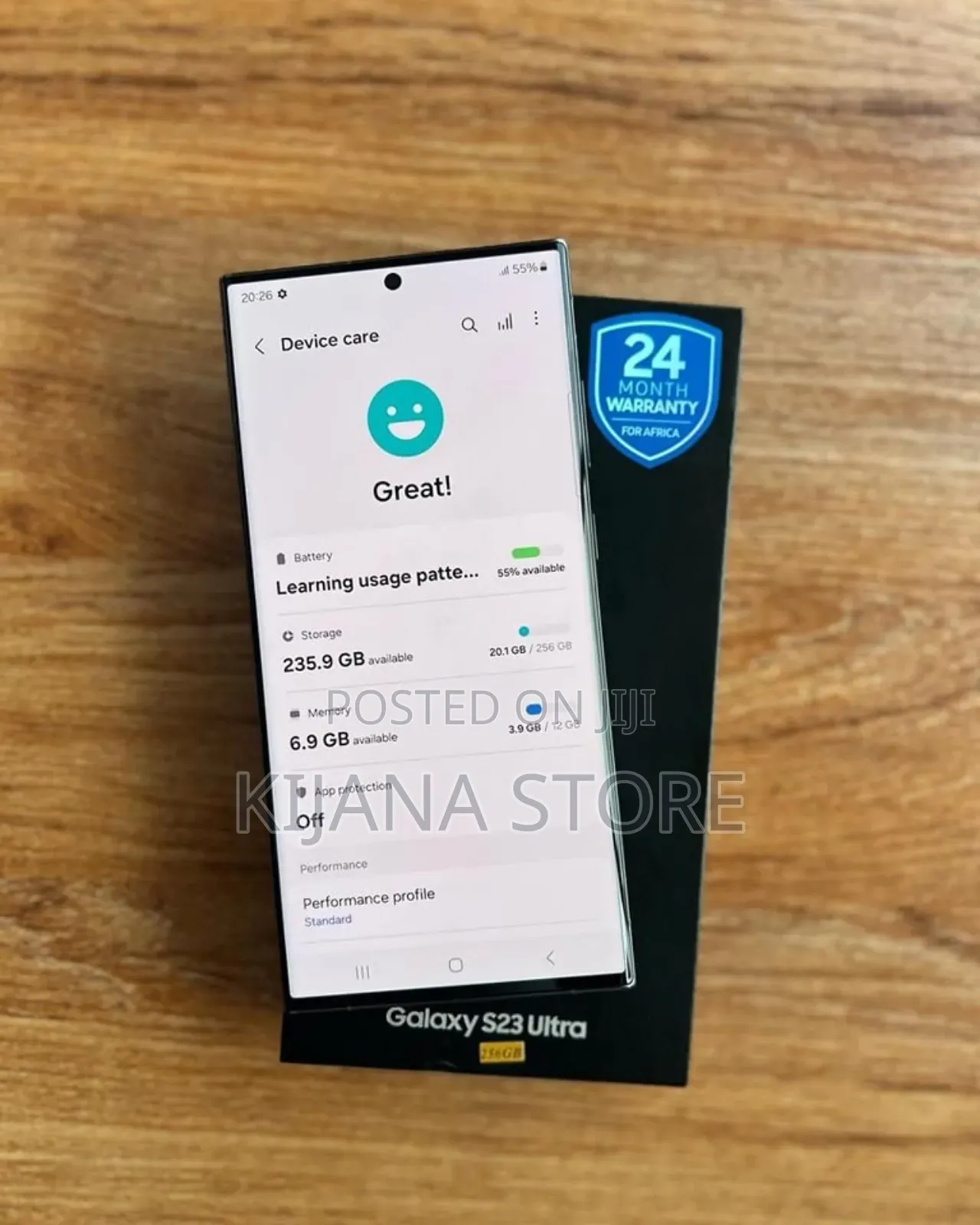New Samsung Galaxy S23 Ultra 256 GB Green