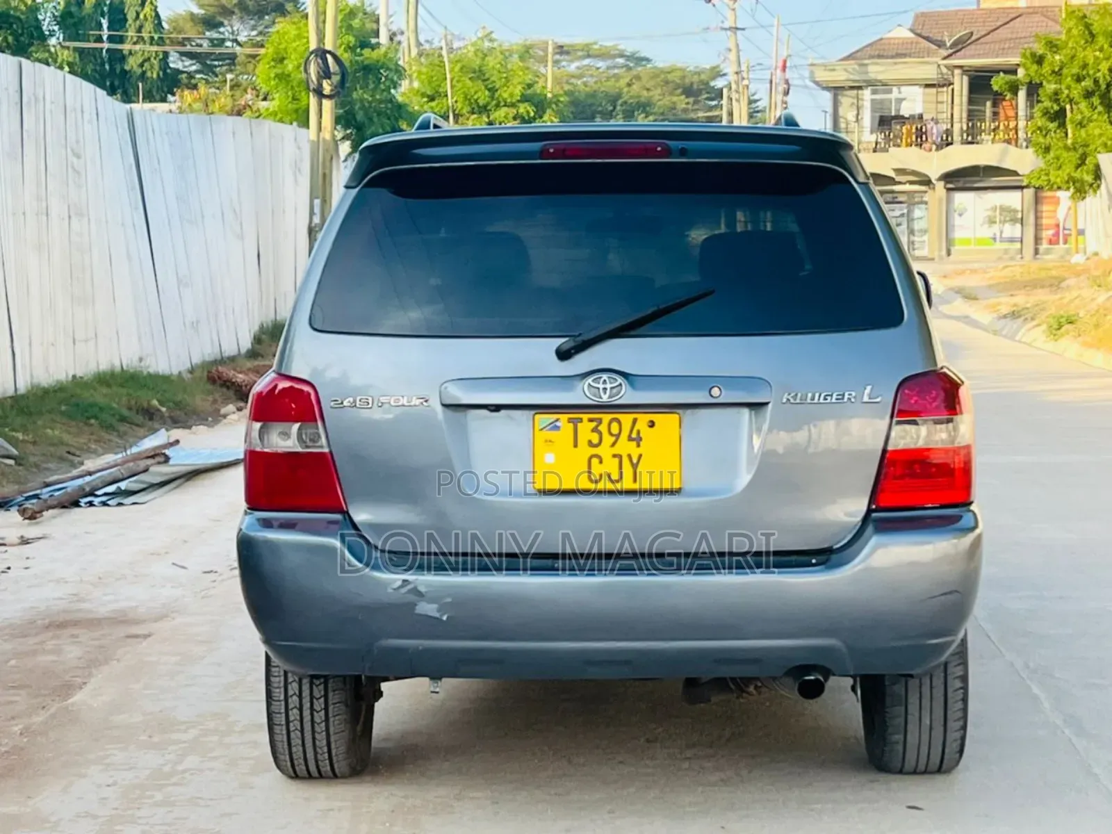 Toyota Kluger 2006 Gray