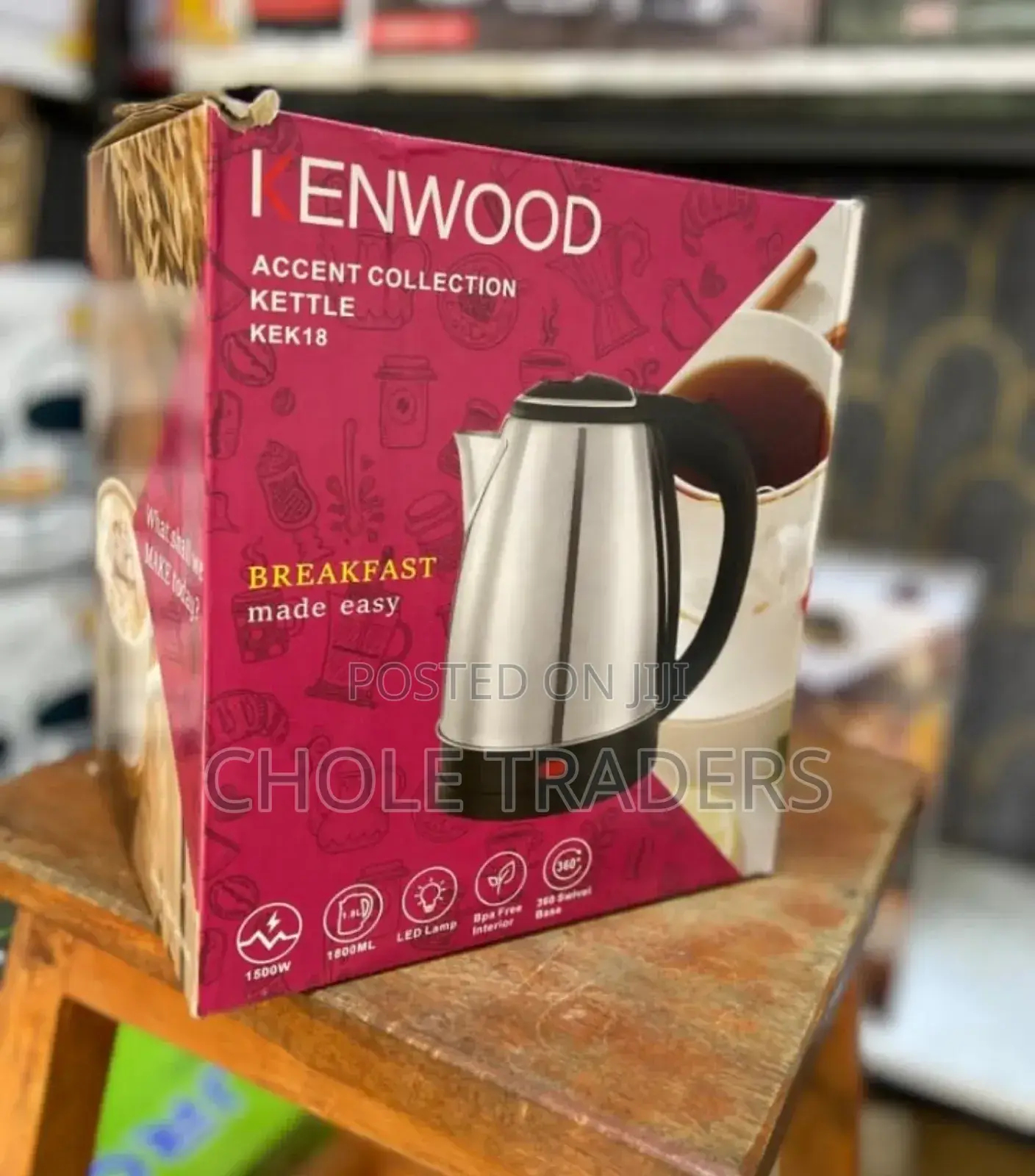 1500watts Kenwood Accent Collection Kettle