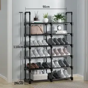 24 Pairs Shoes Rack 6 Layers