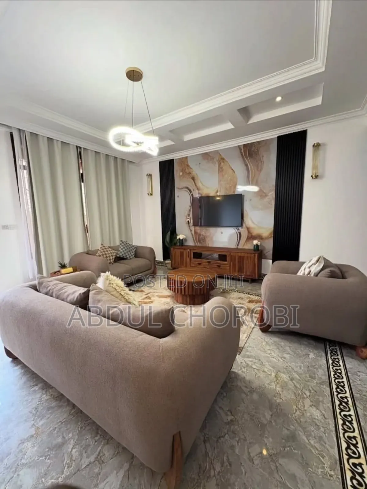 Furnished 3bdrm Apartment in Sinza for rent