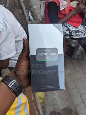 New Infinix Note Edge 256 GB Black