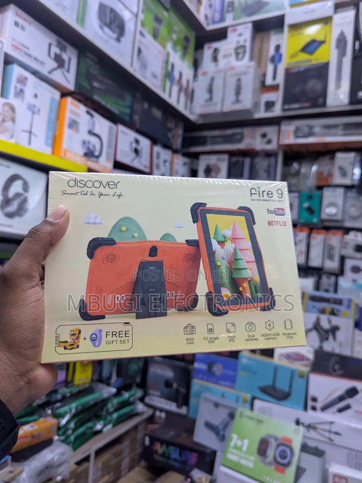 New Discover Fire9 256 GB Green