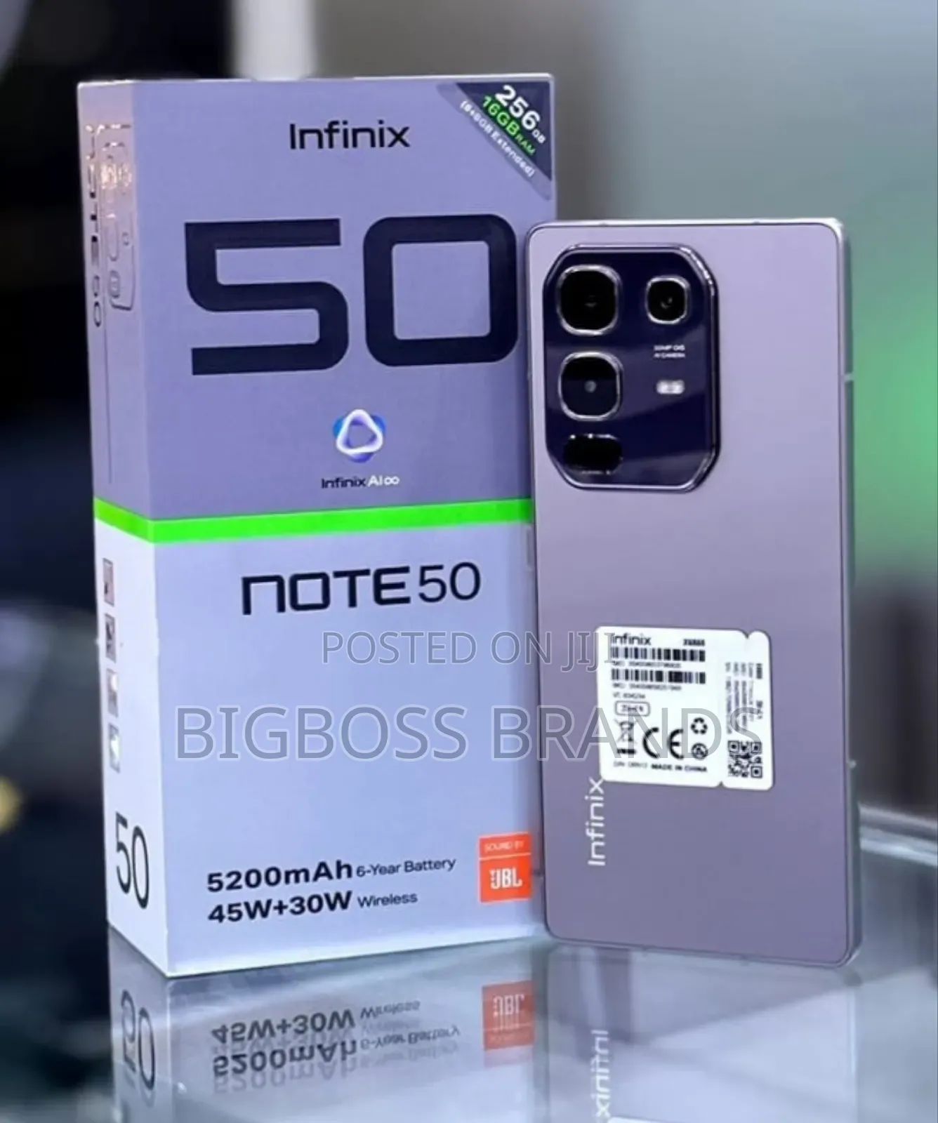 New Infinix Note 50 4G 256 GB