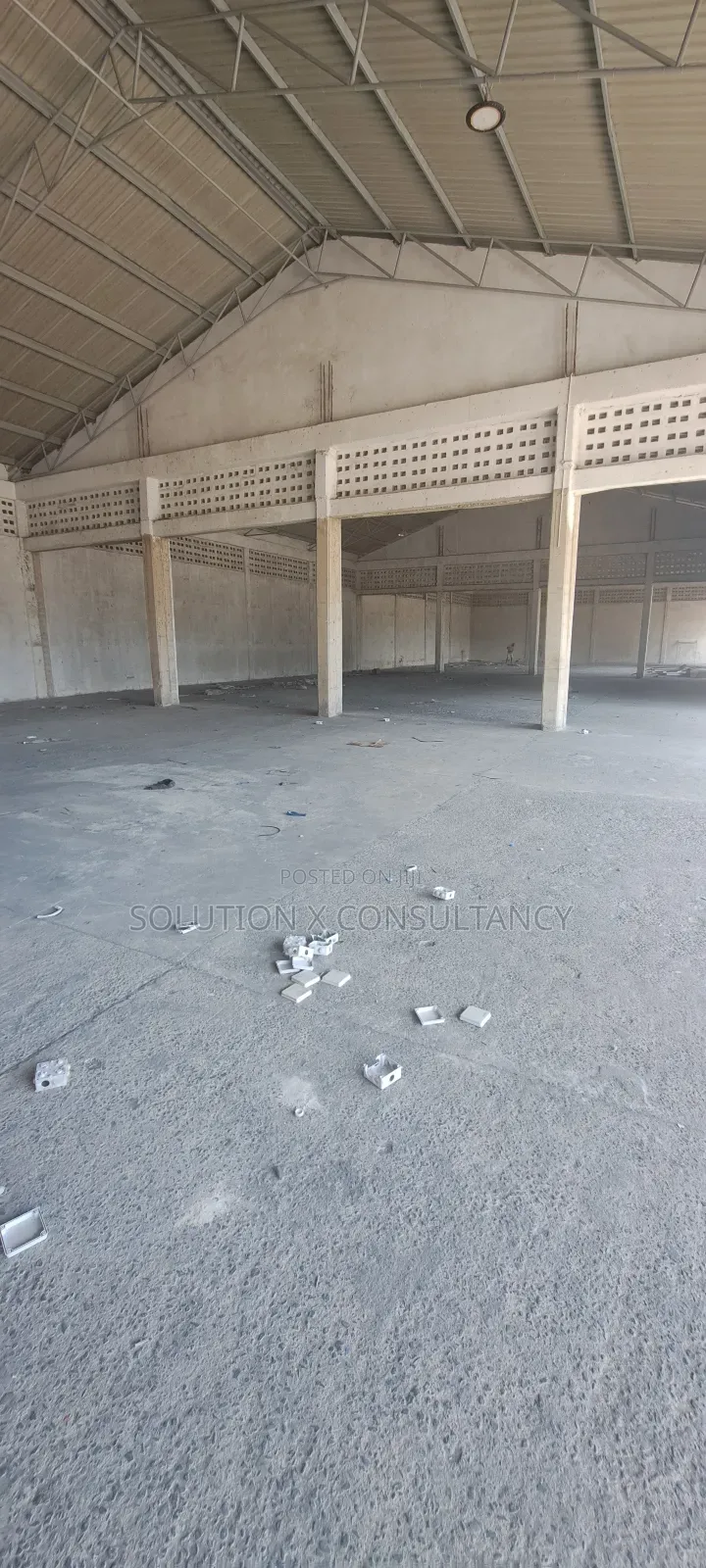 Warehouse and Yard for Rent at Boko