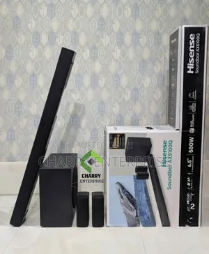 Hisense 580w Soundbar Ax5100q 6.5" Wireless Subwoofer
5.1 Channel