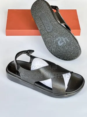 Men's Leather Sandals Very Classic Ecco Branded
