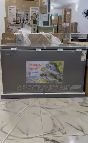 Snowsea Chest Big Freezer Liter 600 Double Door Slide Door in Side