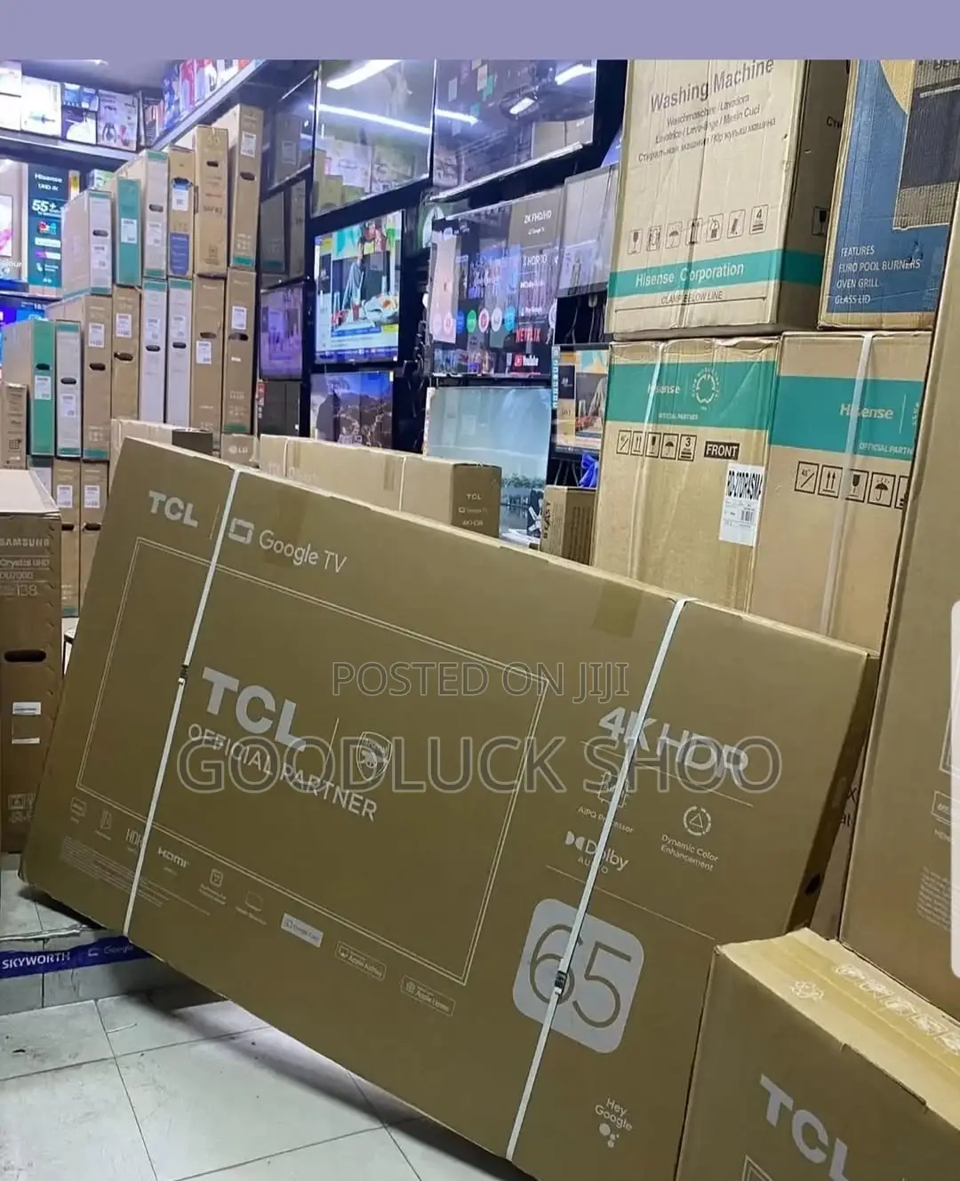 TCL Tv Smart Uhd (Goole Tv ) Inch 65