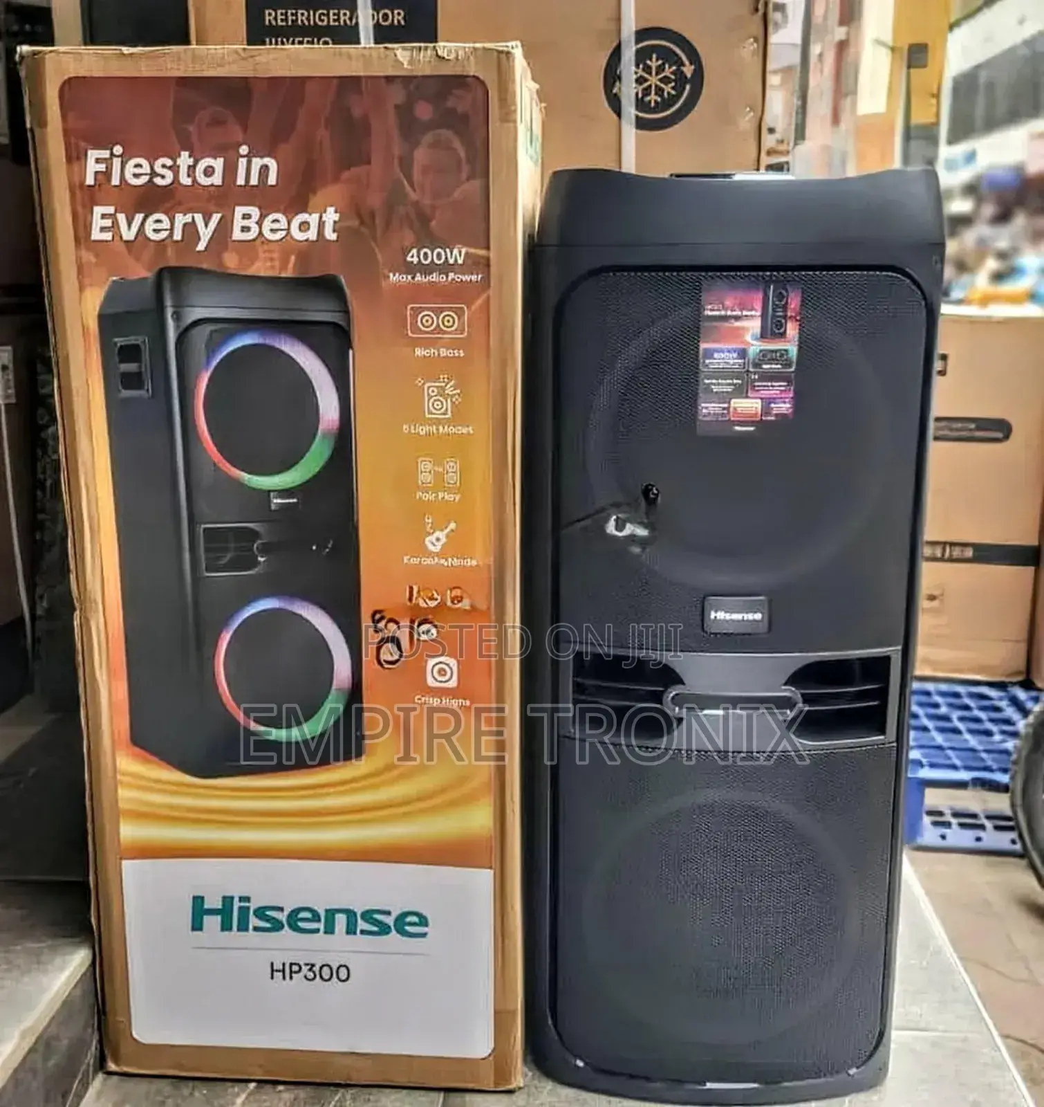 Hisense Hp300 Party Rocker – 400w High-Power Dj Speaker
