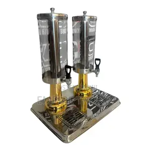 Asc-3lx2 (Gold) – 2×3l Luxury Double Juice Dispenser