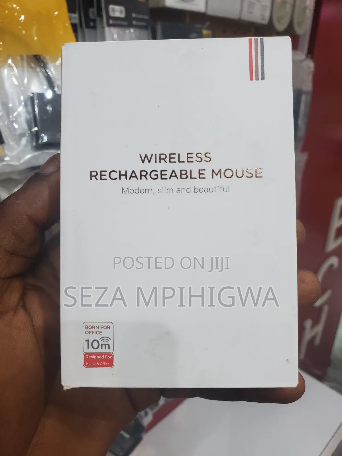 Transparent Wireless Bluetooth Rechargeable Mouse